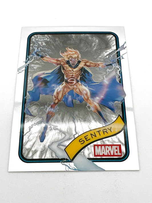 Marvel Topps Chrome Sentry Base