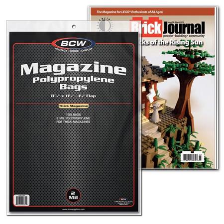 MAGAZINE BAGS - THICK (PACK OF 100)
