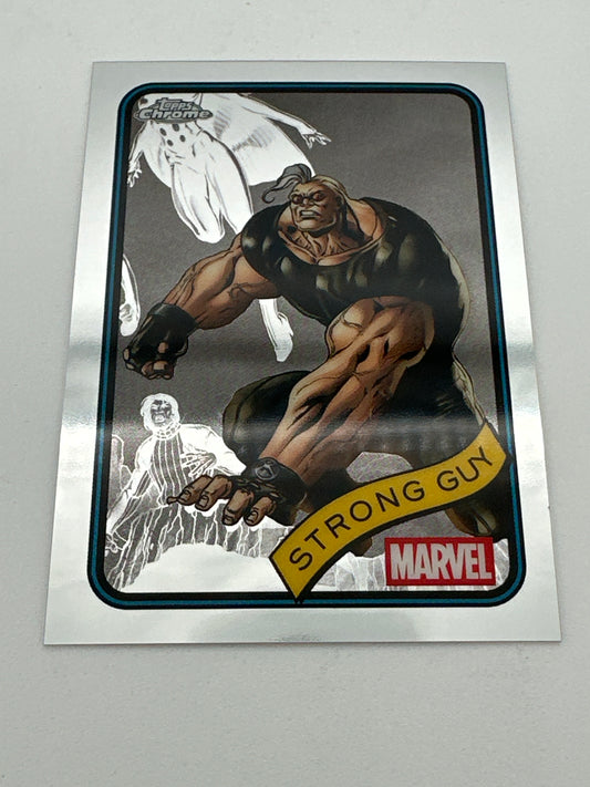 Marvel Topps Chrome Strong Guy Base