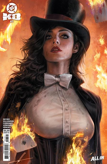 DC K.O. #3 (OF 5) CVR D CARLA COHEN CARD STOCK VAR NM