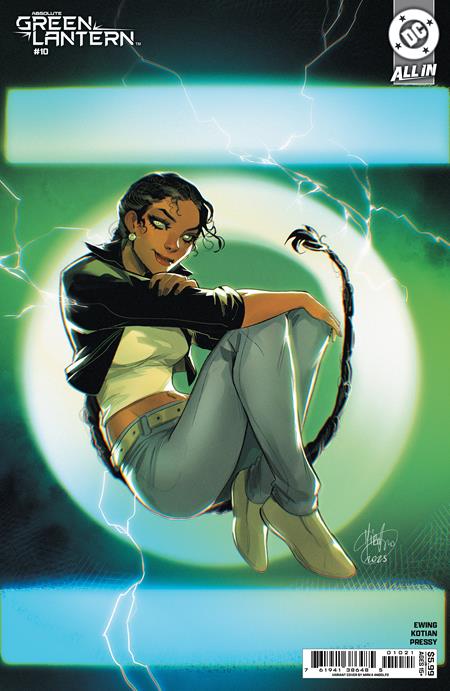 ABSOLUTE GREEN LANTERN #10 CVR B MIRKA ANDOLFO CARD STOCK VAR NM