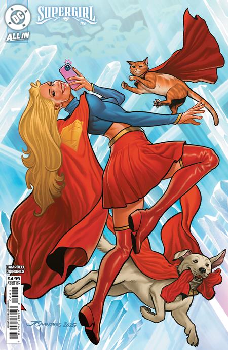 SUPERGIRL #9 CVR C JOE QUINONES CARD STOCK VAR NM