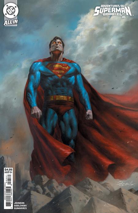 ADVENTURES OF SUPERMAN BOOK OF EL #5 (OF 12) CVR C LUCIO PARRILLO CARD STOCK VAR NM