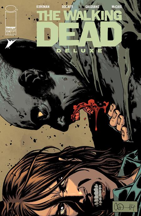 WALKING DEAD DELUXE #128 CVR B CHARLIE ADLARD & DAVE MCCAIG VAR (MR)