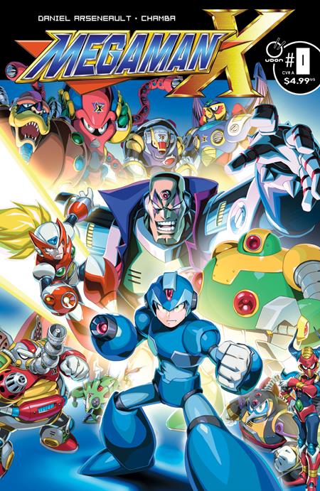 MEGA MAN X #0 (OF 5) CVR A JEFFREY CRUZ NM