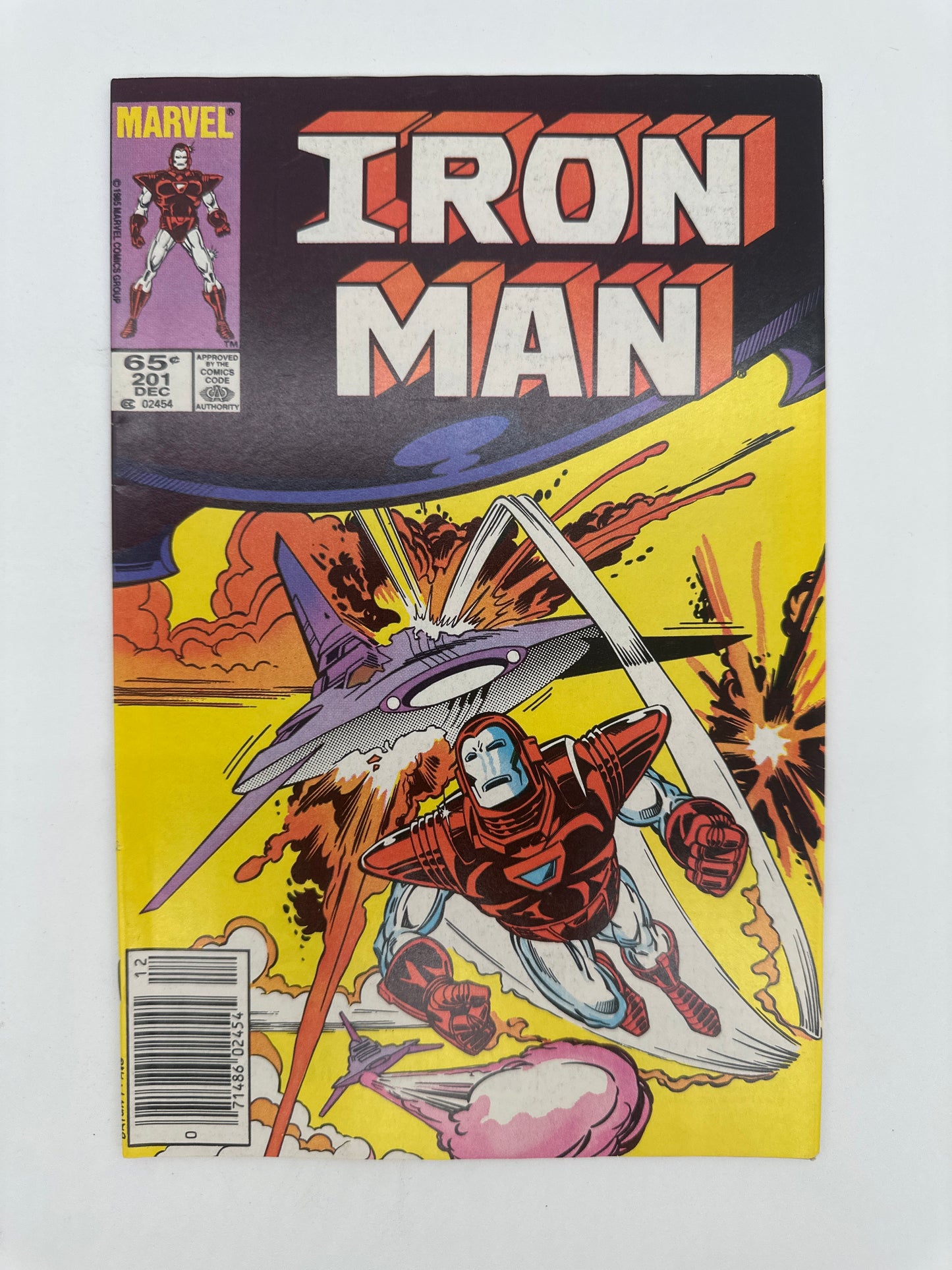 Iron Man #201 Newsstand VF