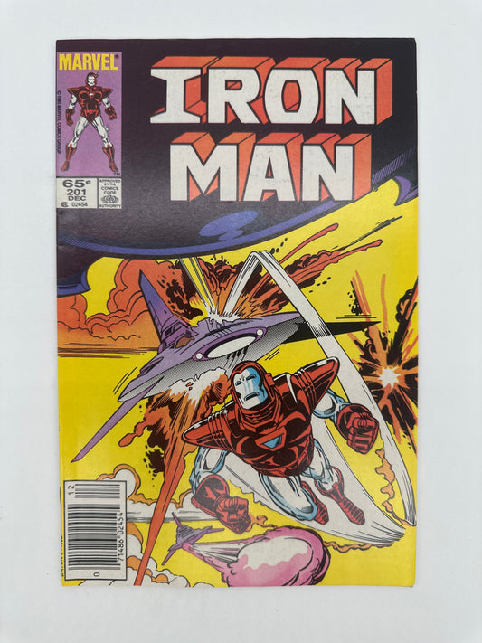 Iron Man #201 Newsstand VF