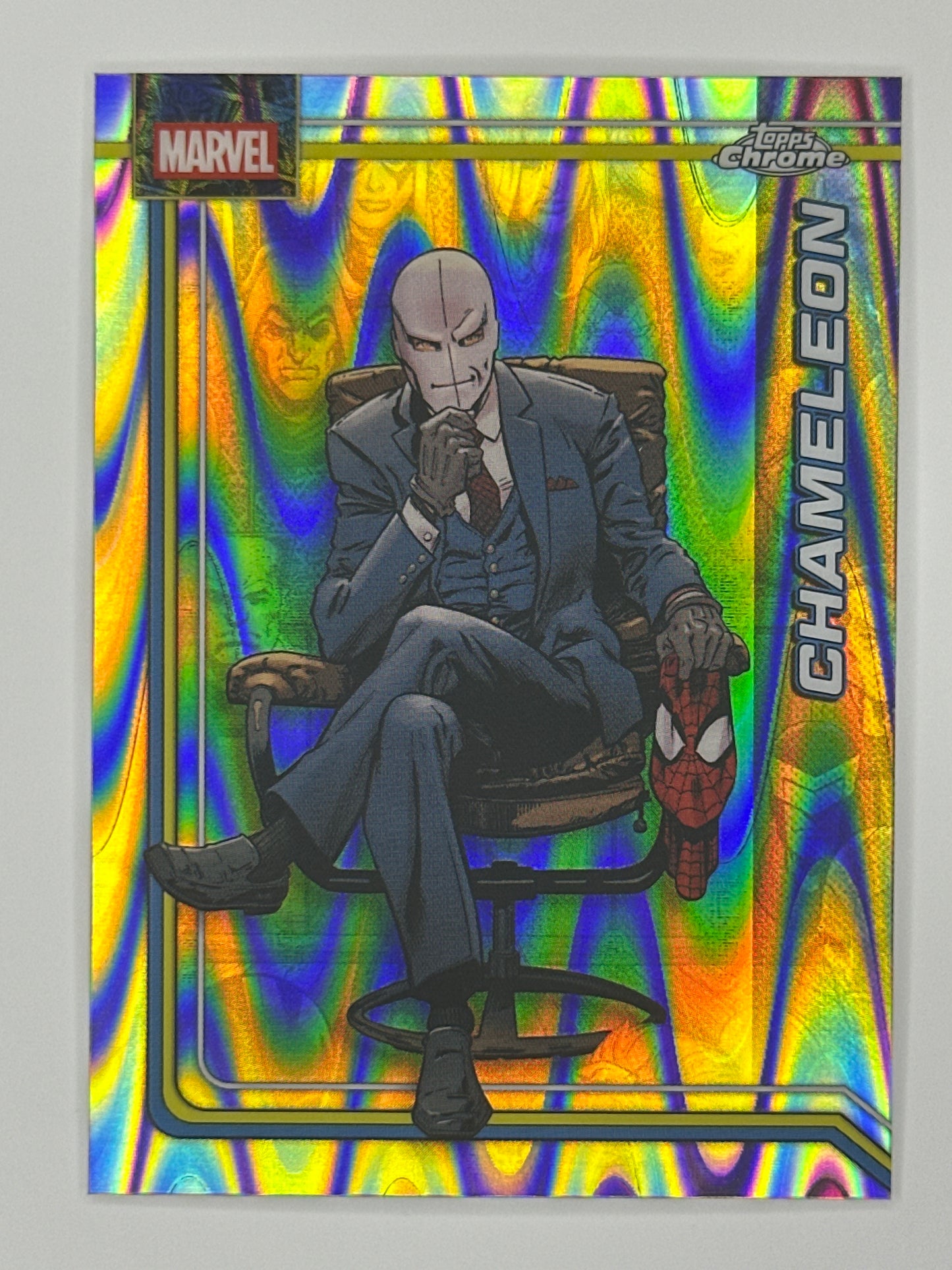 2026 Topps Marvel Chrome 106 Chameleon RayWave Refractor Card
