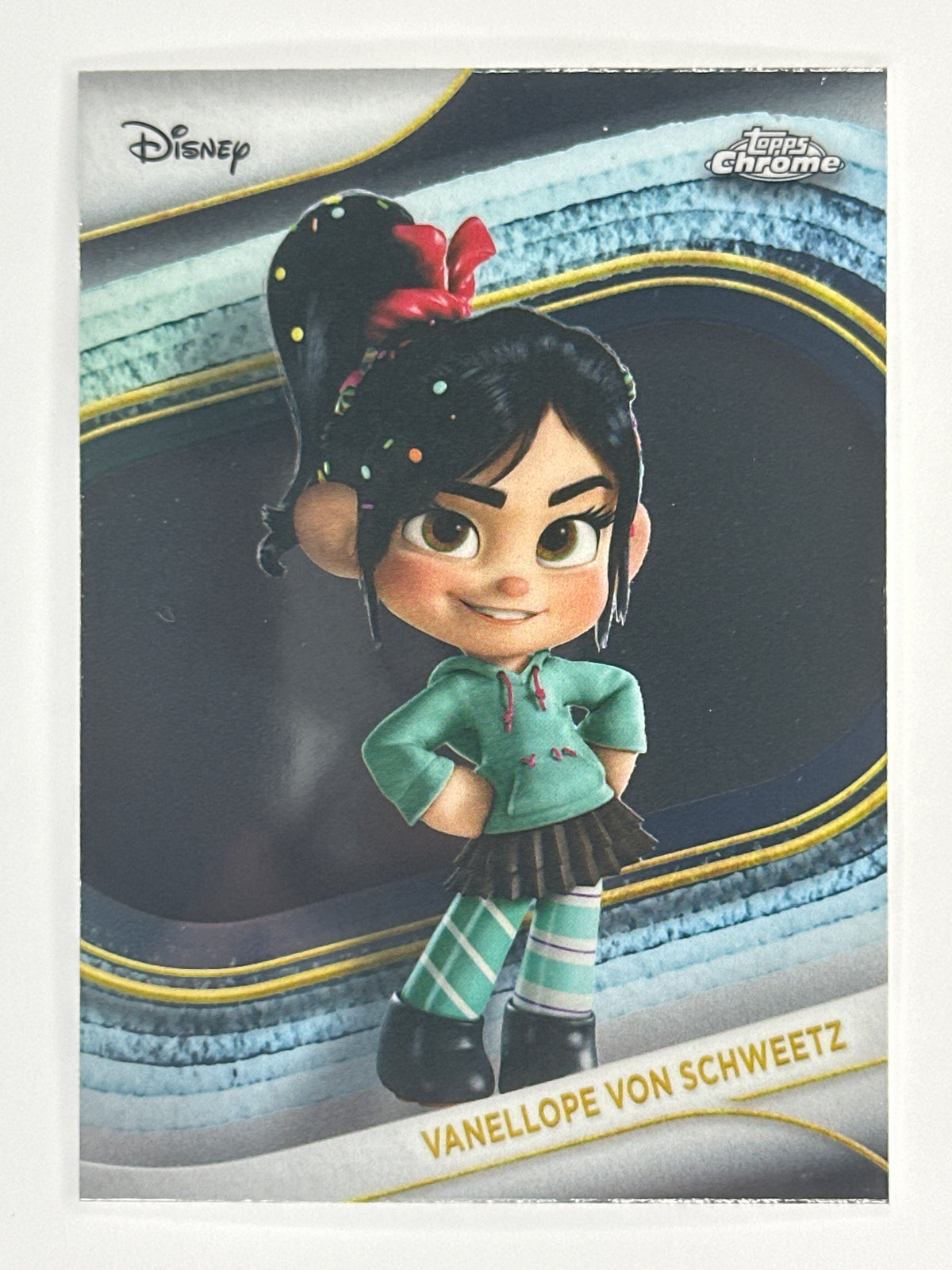 2025 Topps Disney Chrome 067 Vanellope Von Schweetz Base Card