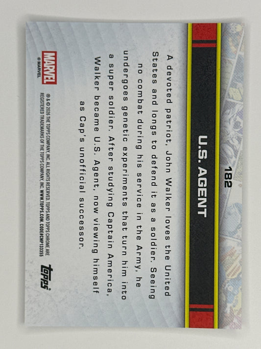 2026 Topps Marvel Chrome 182 027 U.S. Agent Base Card