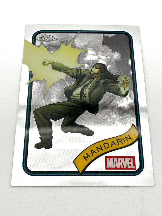 Marvel Topps Chrome Mandarin Base