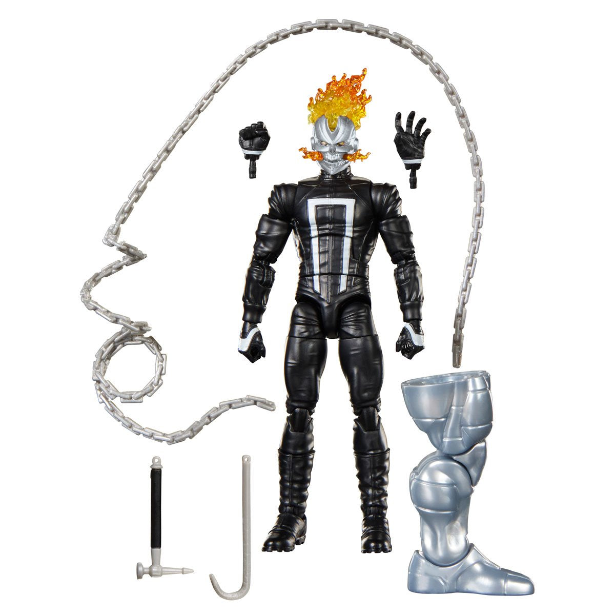 Marvel Legends Ghost Rider (Robbie Reyes) 6-Inch Action Figure – Marvel’s Box BAF by Hasbro