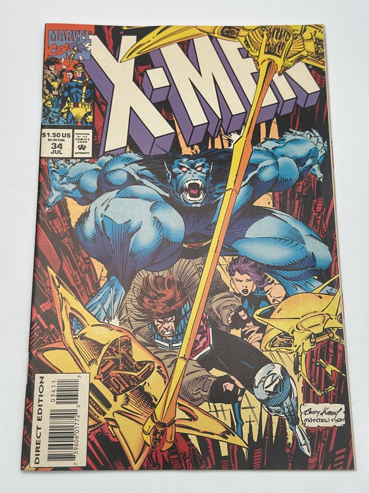 X-Men #34 VF