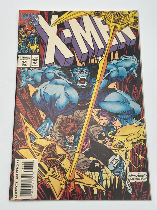 X-Men #34 VF