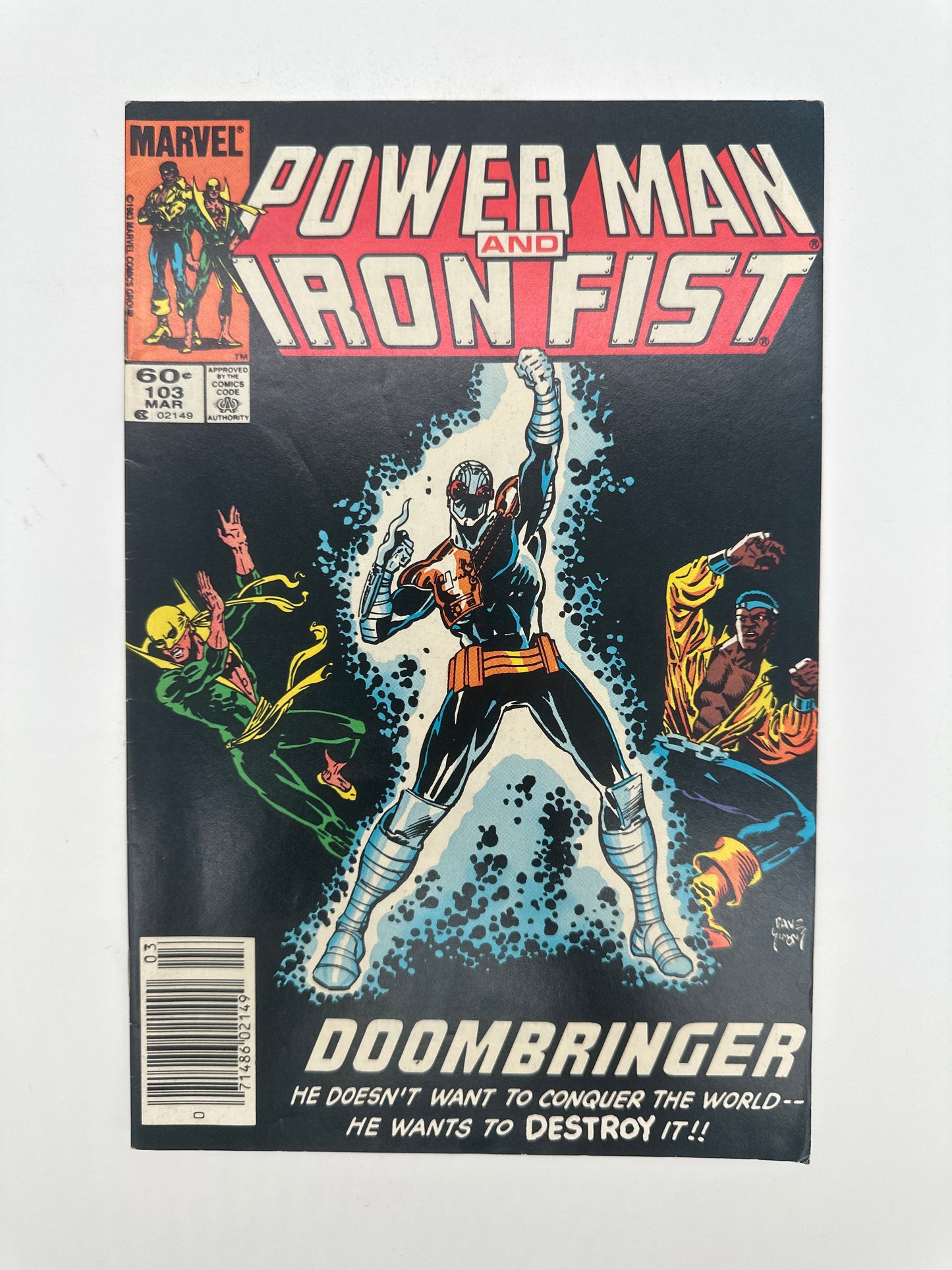 Power Man and Iron Fist #103 Newsstand VF