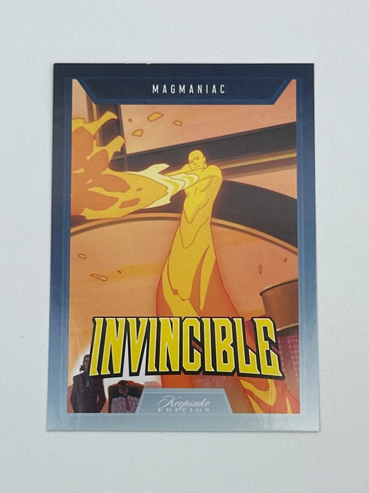 2025 Invincible Season 1 Keepsake Trading Card #107 Magmaniac Base Card
