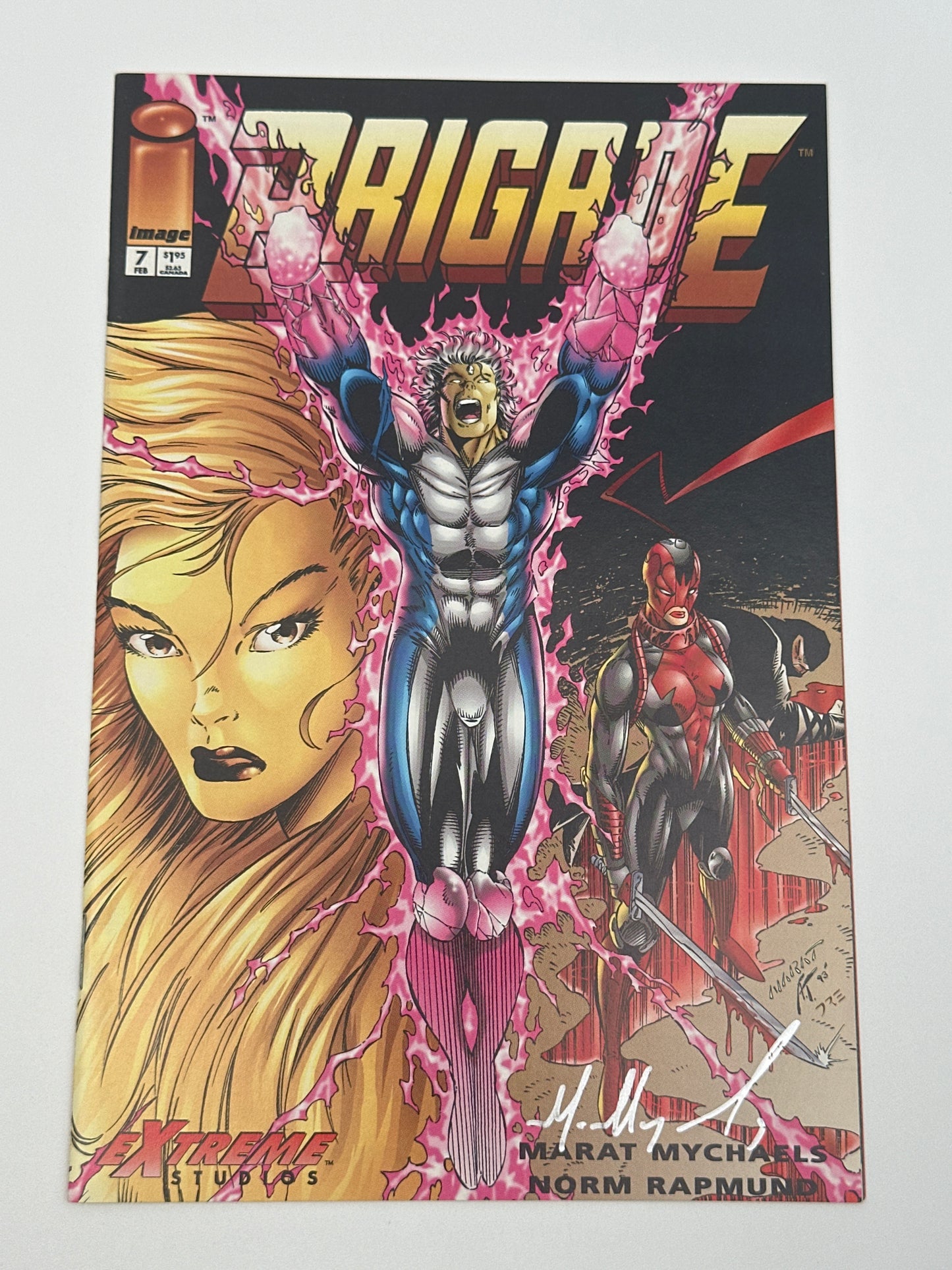 Brigade #7 SIGNED by Marat Mychaels NM