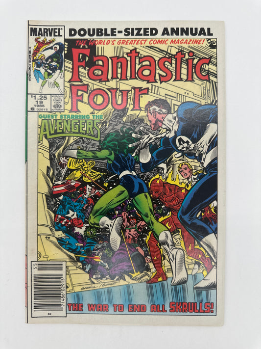 Fantastic Four Double-Sized Annual #19 Newsstand VF/NM