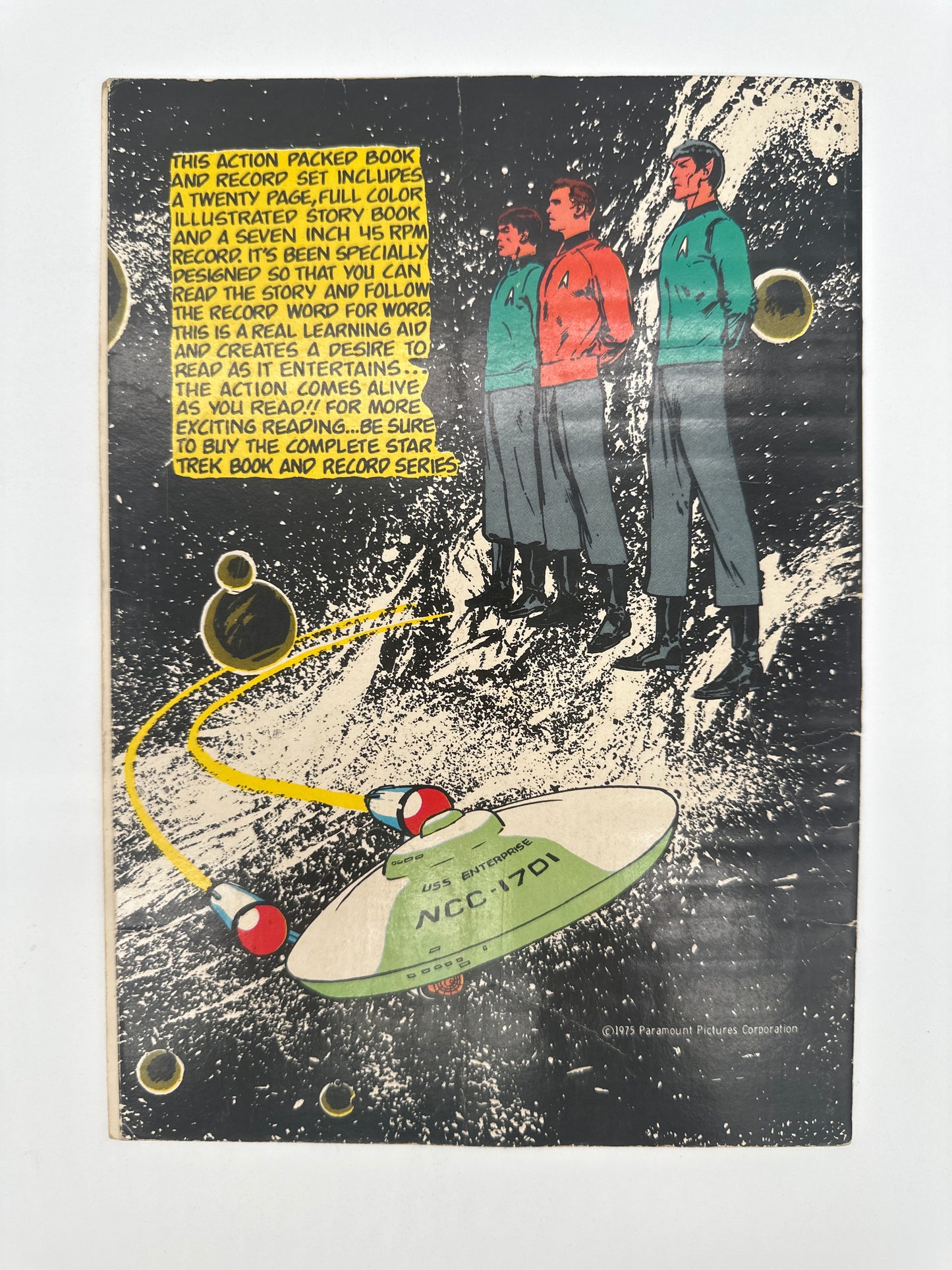 Star Trek Passage To Moauv Book and Record (Missing Record) FN/VF