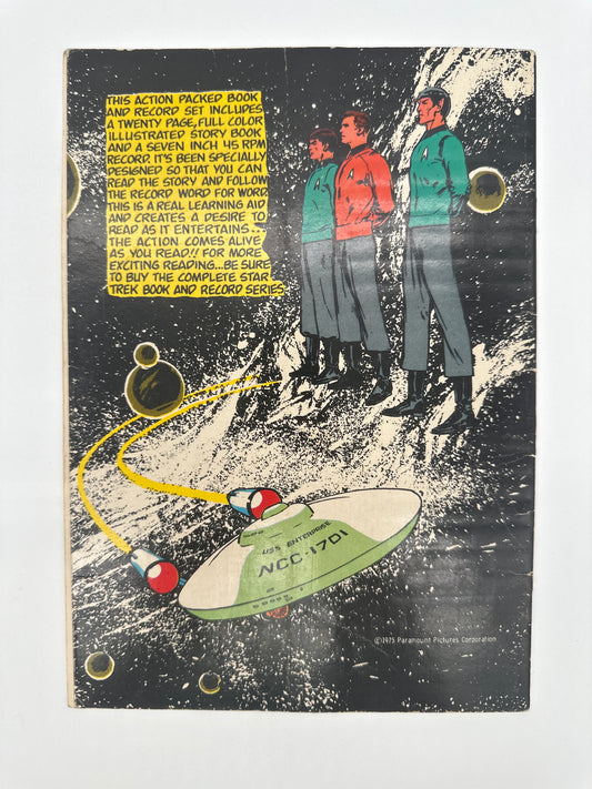 Star Trek Passage To Moauv Book and Record (Missing Record) FN/VF