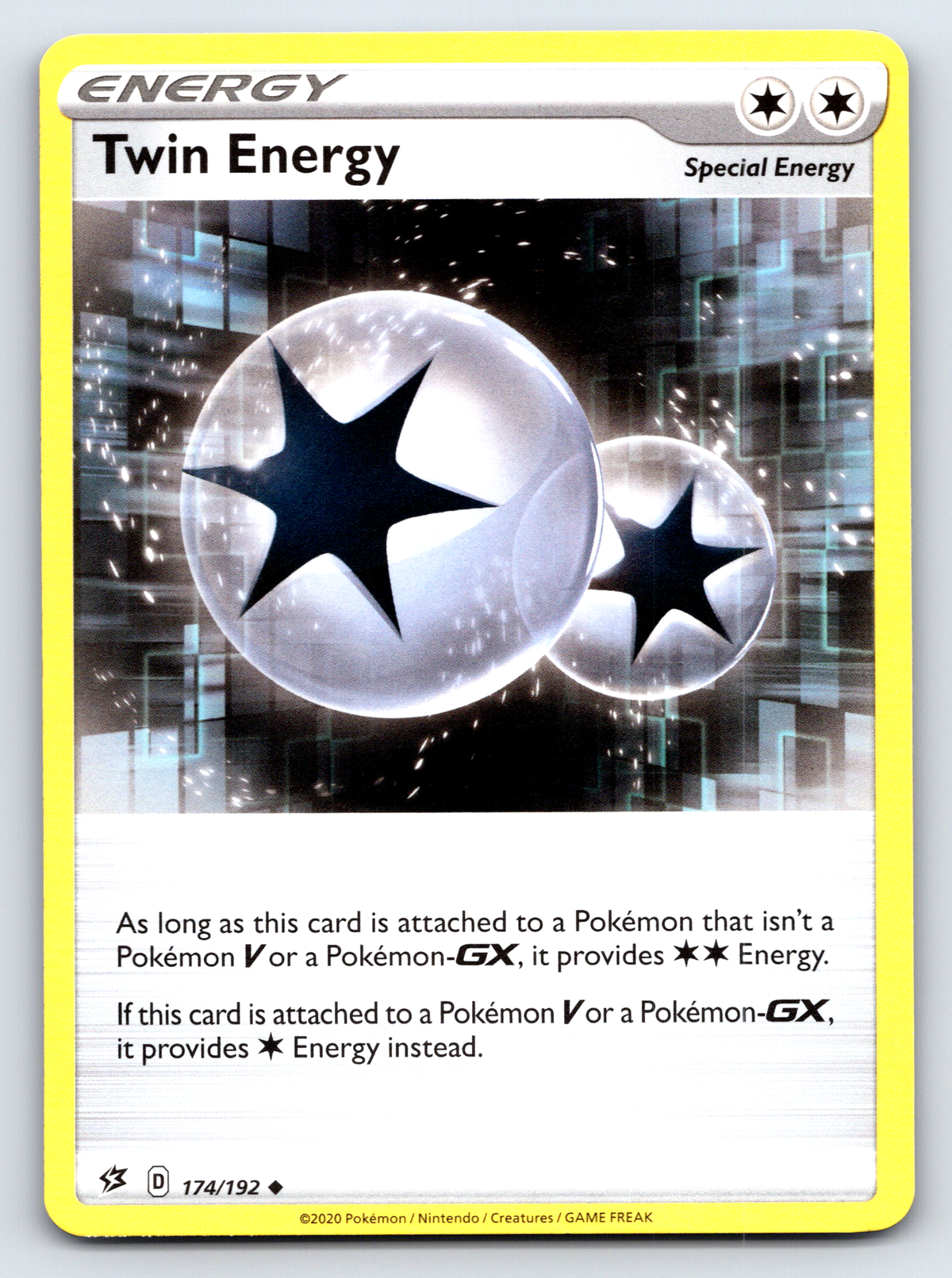 Pokémon Trading Card Game Sword & Shield Rebel Clash RCL 174/192 Twin Energy