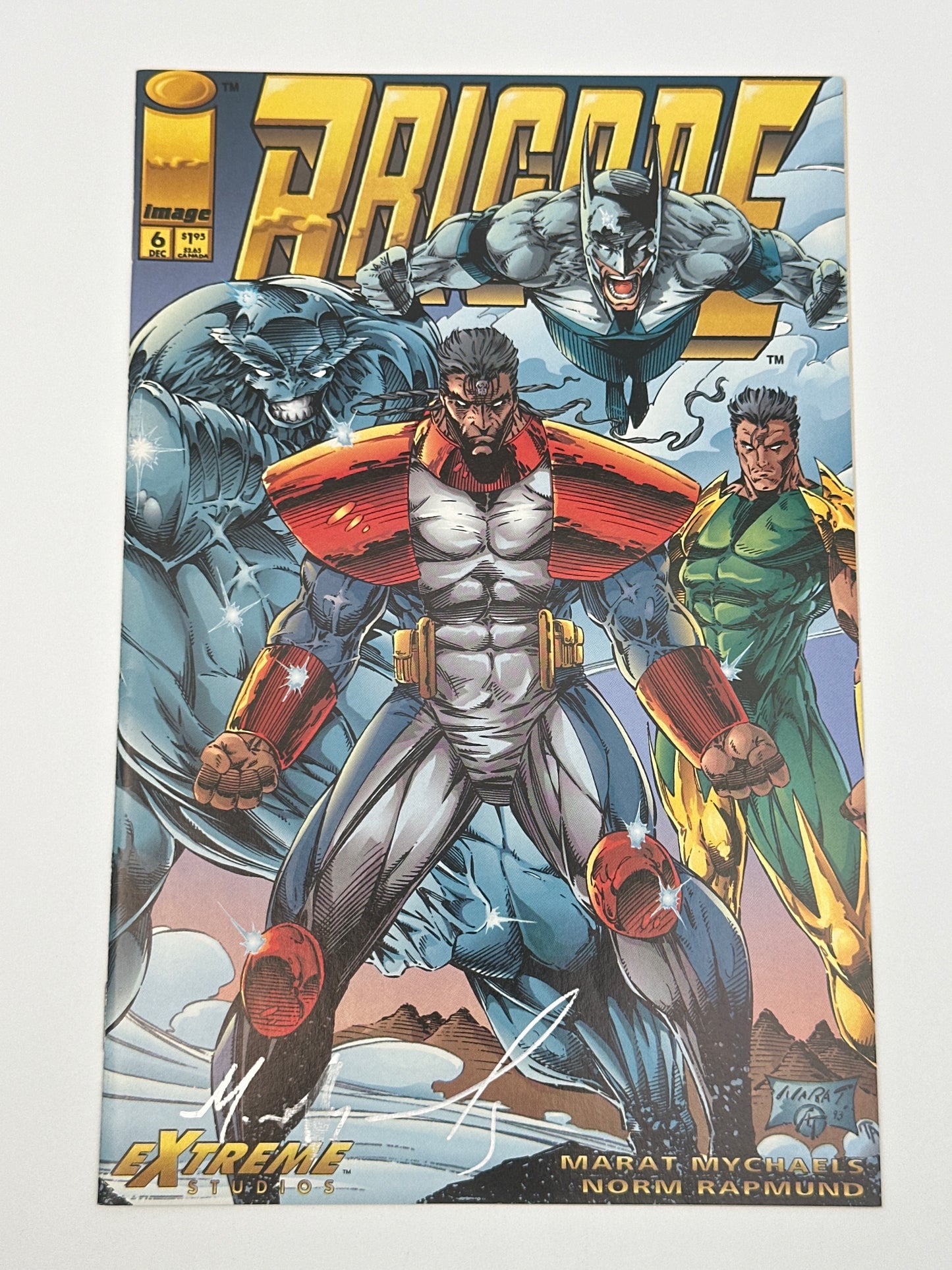 Brigade #6 SIGNED by Marat Mychaels NM