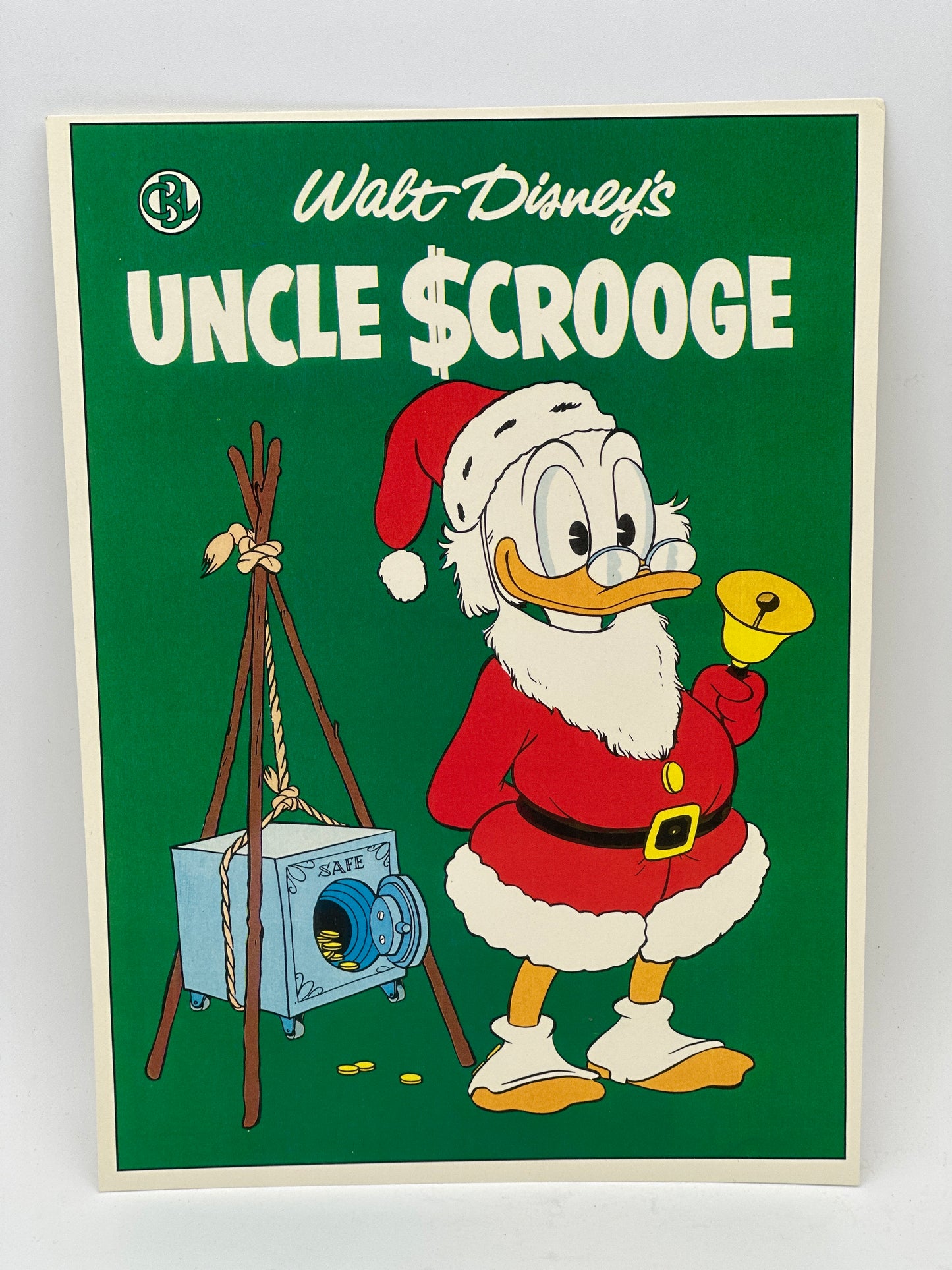 1985 Disney Uncle Scrooge Art Print – Carl Barks – American Express / Theme Parks Stamped Proof