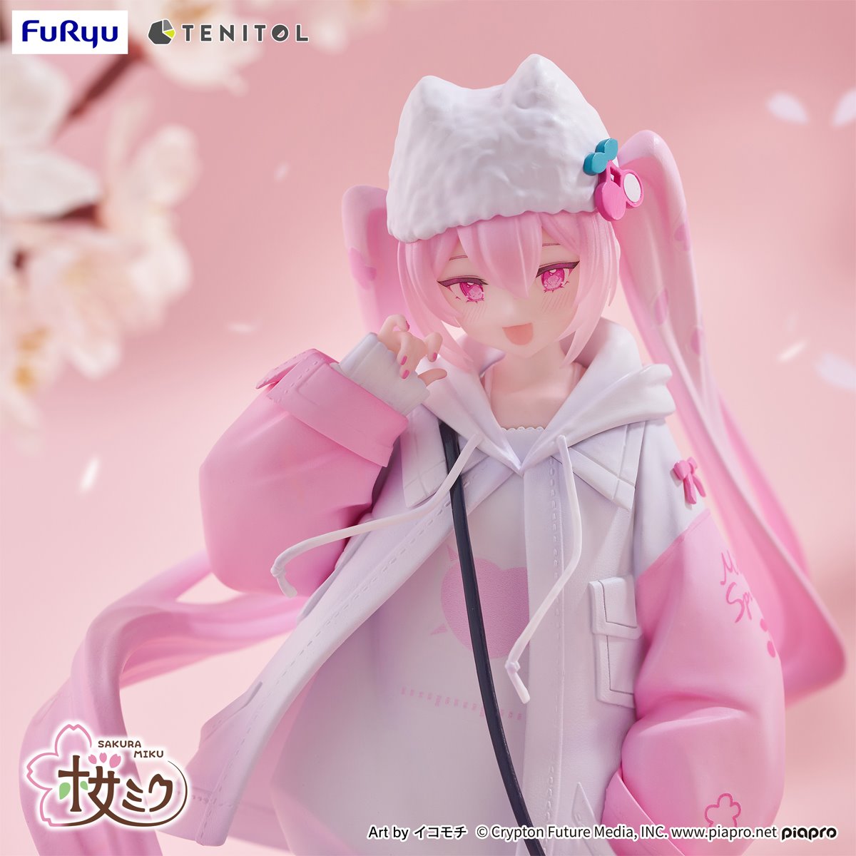 Furyu - Hatsune Miku - Tenitol - Sakura Miku Cool Style Statue