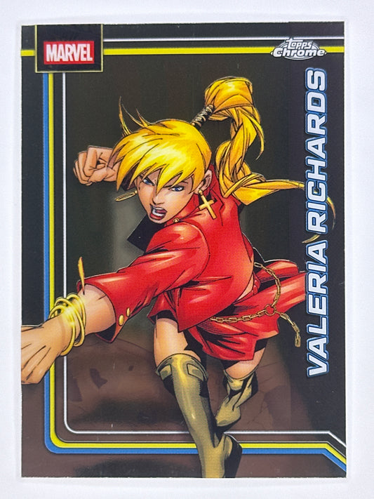 2026 Topps Marvel Chrome 186 Valeria Richards Base Card