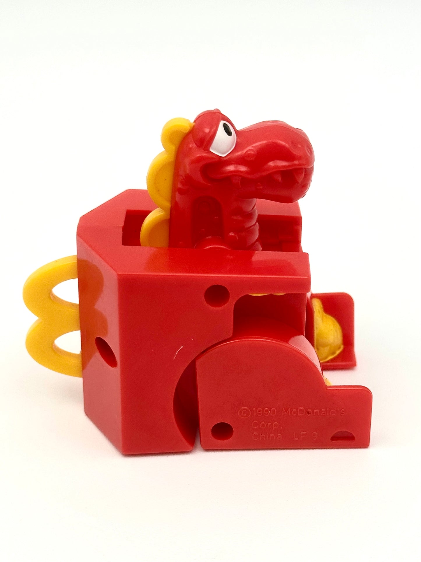 1991 McDonald's McDino Changeables Happy Meal-O-Don Transforming Toy