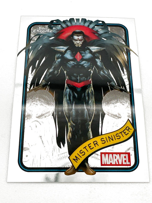 Marvel Topps Chrome Mister Sinister Base