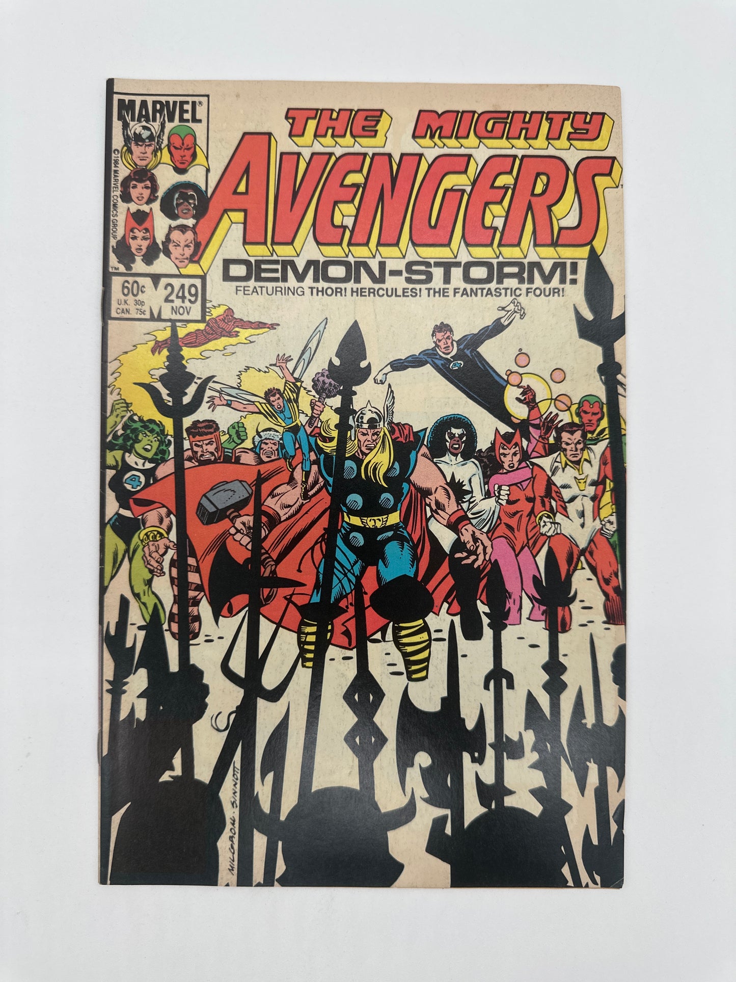 The Avengers #249 VF/NM