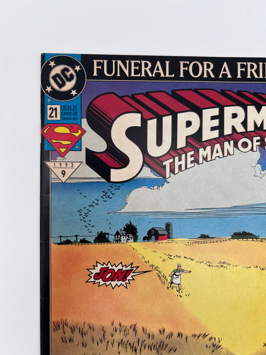 Superman: The Man of Steel #21 FN