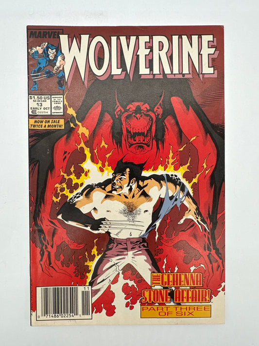 Wolverine #13 Newsstand VF