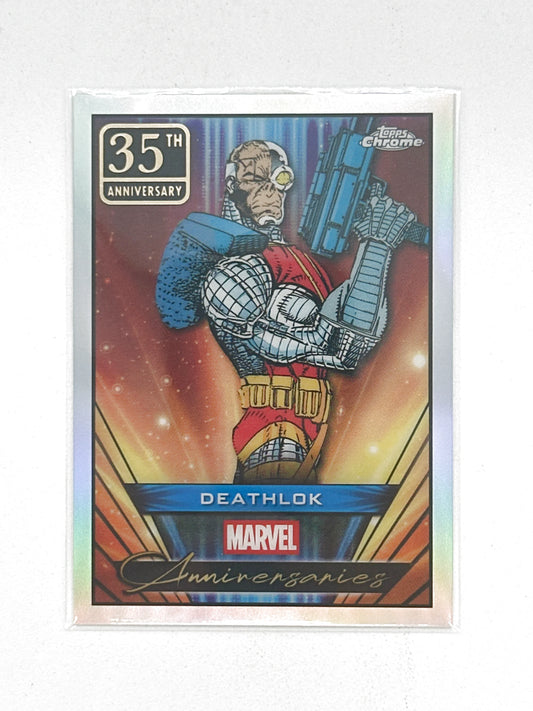 2025 Topps Marvel Chrome #000MA-24 Deathlok Marvel Anniversaries