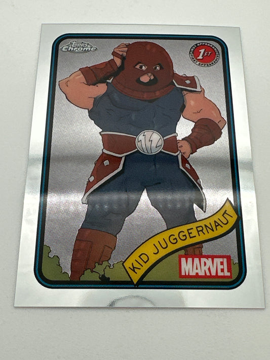 Marvel Topps Chrome Kid Juggernaut Base