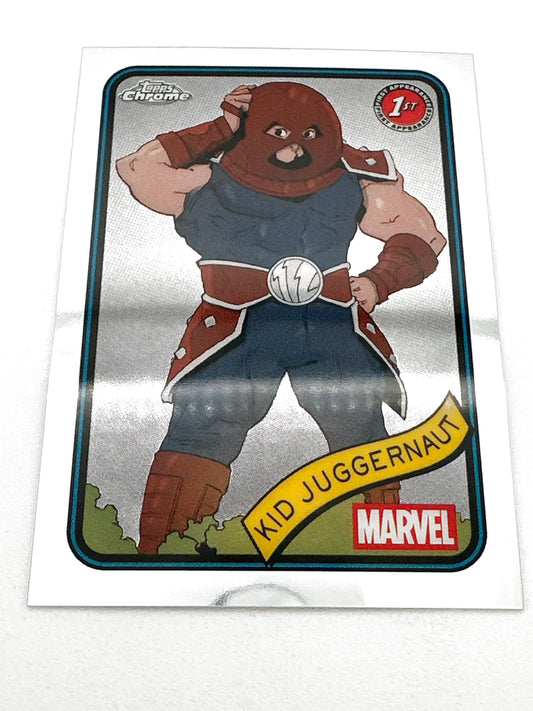 Marvel Topps Chrome Kid Juggernaut Base