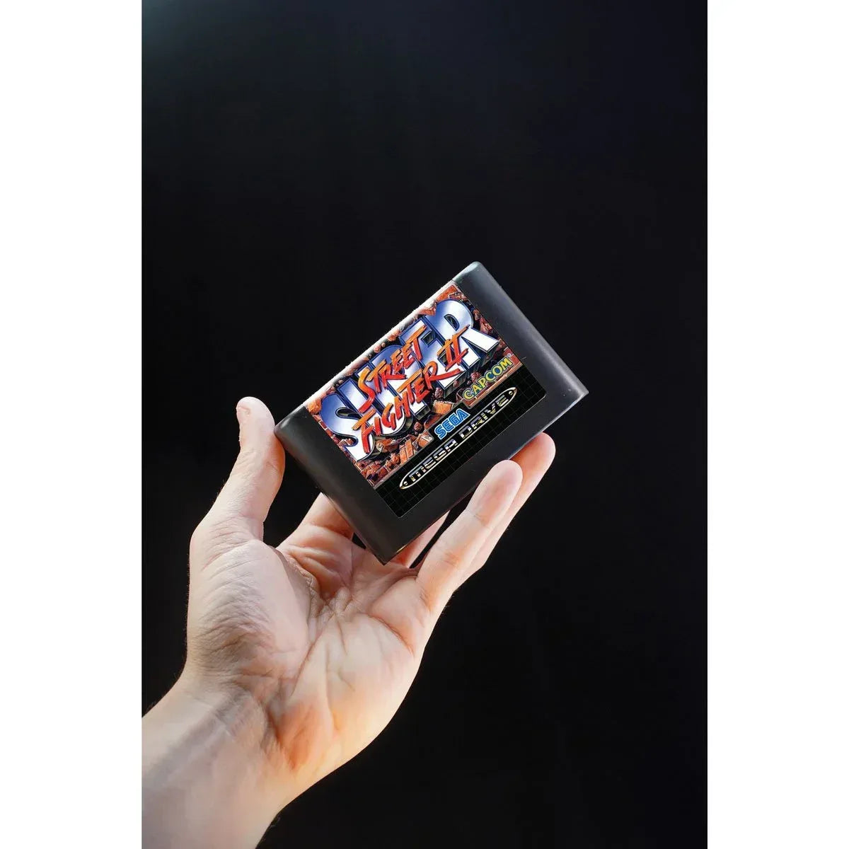 Console Heroes Sega Mega Drive Street Fighter II Cartridge Diorama Playset - Glass City Comics & Collectibles