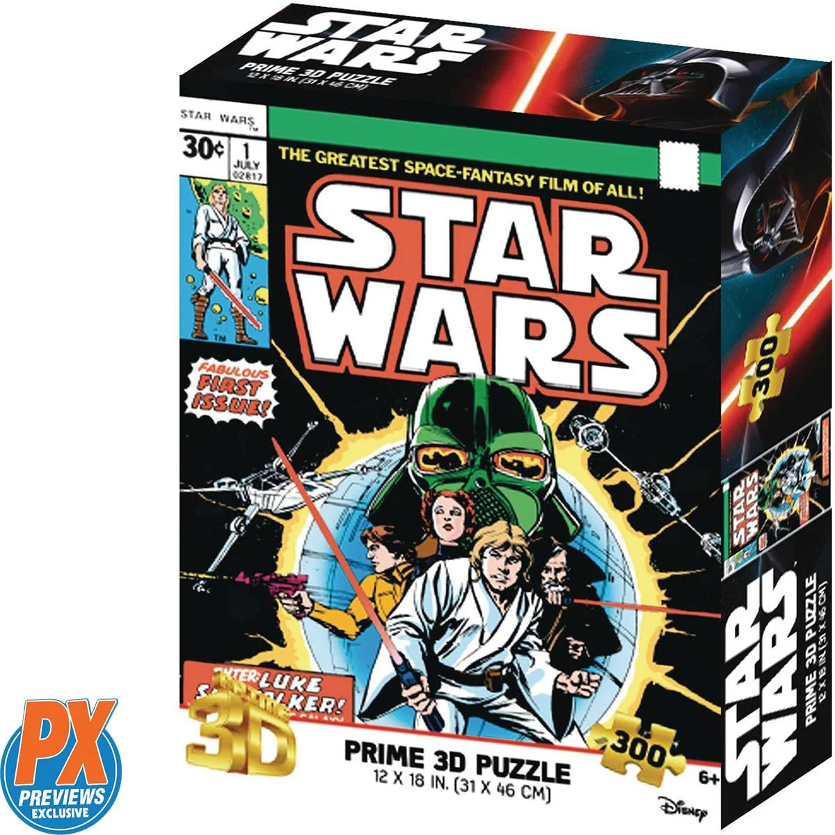 Star Wars Marvel Comics #1 300-Piece Puzzle - Previews Exclusive