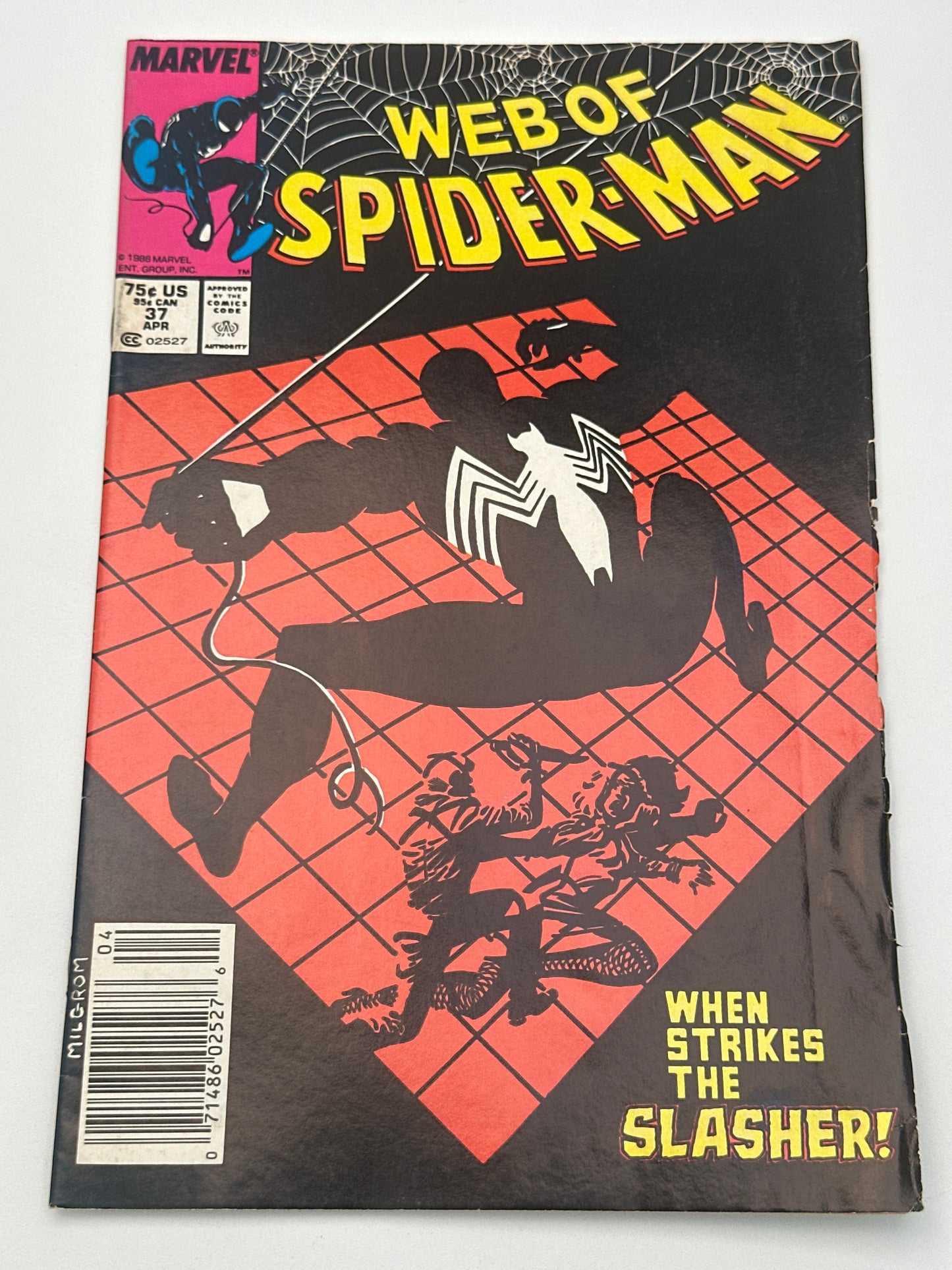 Web of Spider-Man #37 Newsstand VG/FN