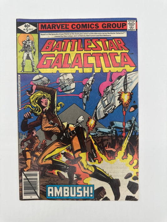 Battlestar Galactica #5 FN/VF