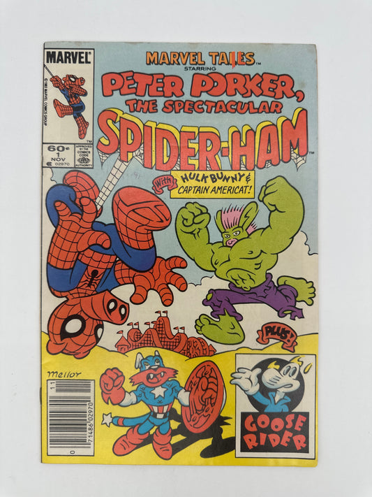 Marvel Tails Starring Peter Porker #1 Newsstand FN/VF