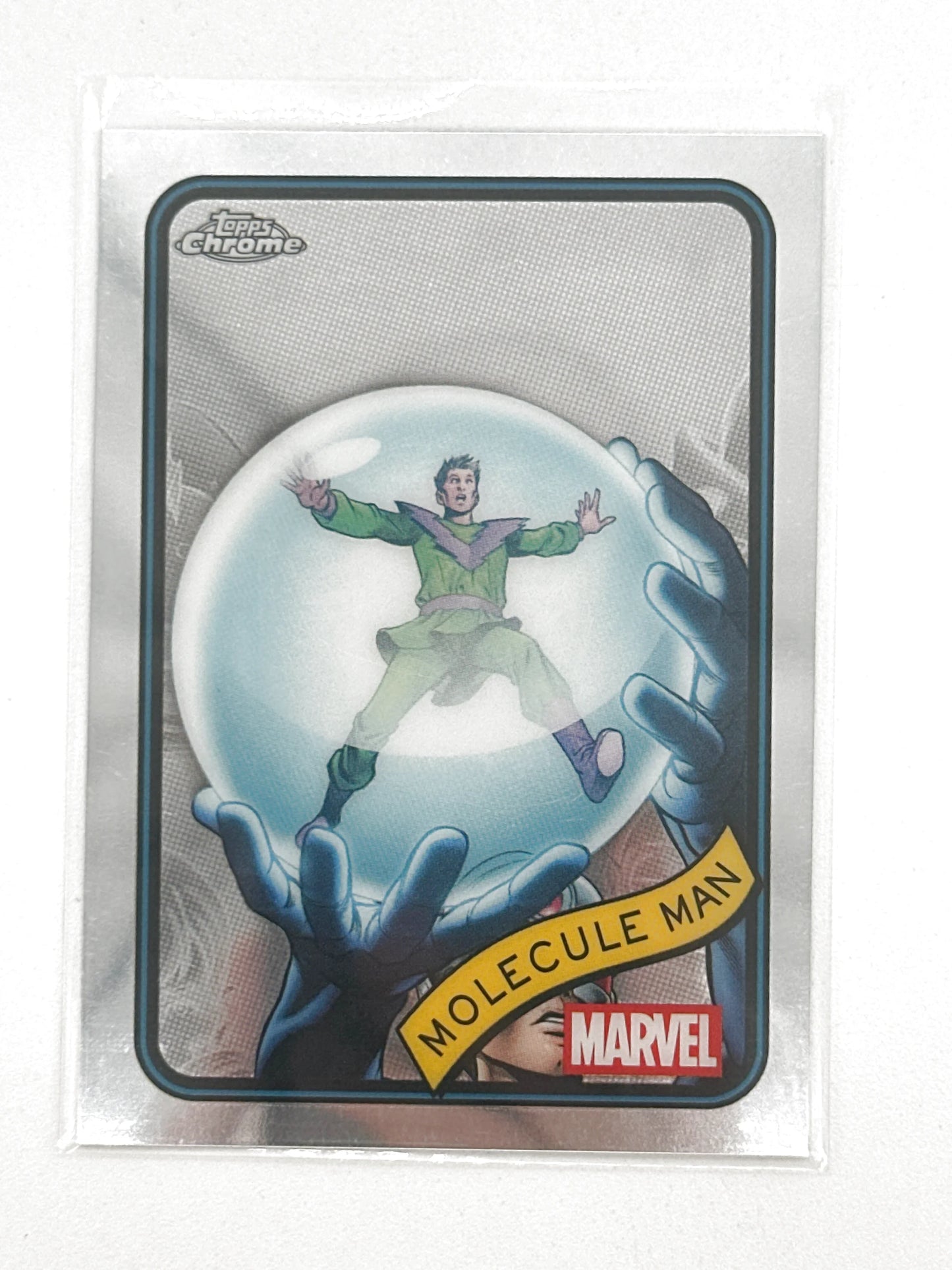 2025 Topps Marvel Chrome #021 Molecule Man Base