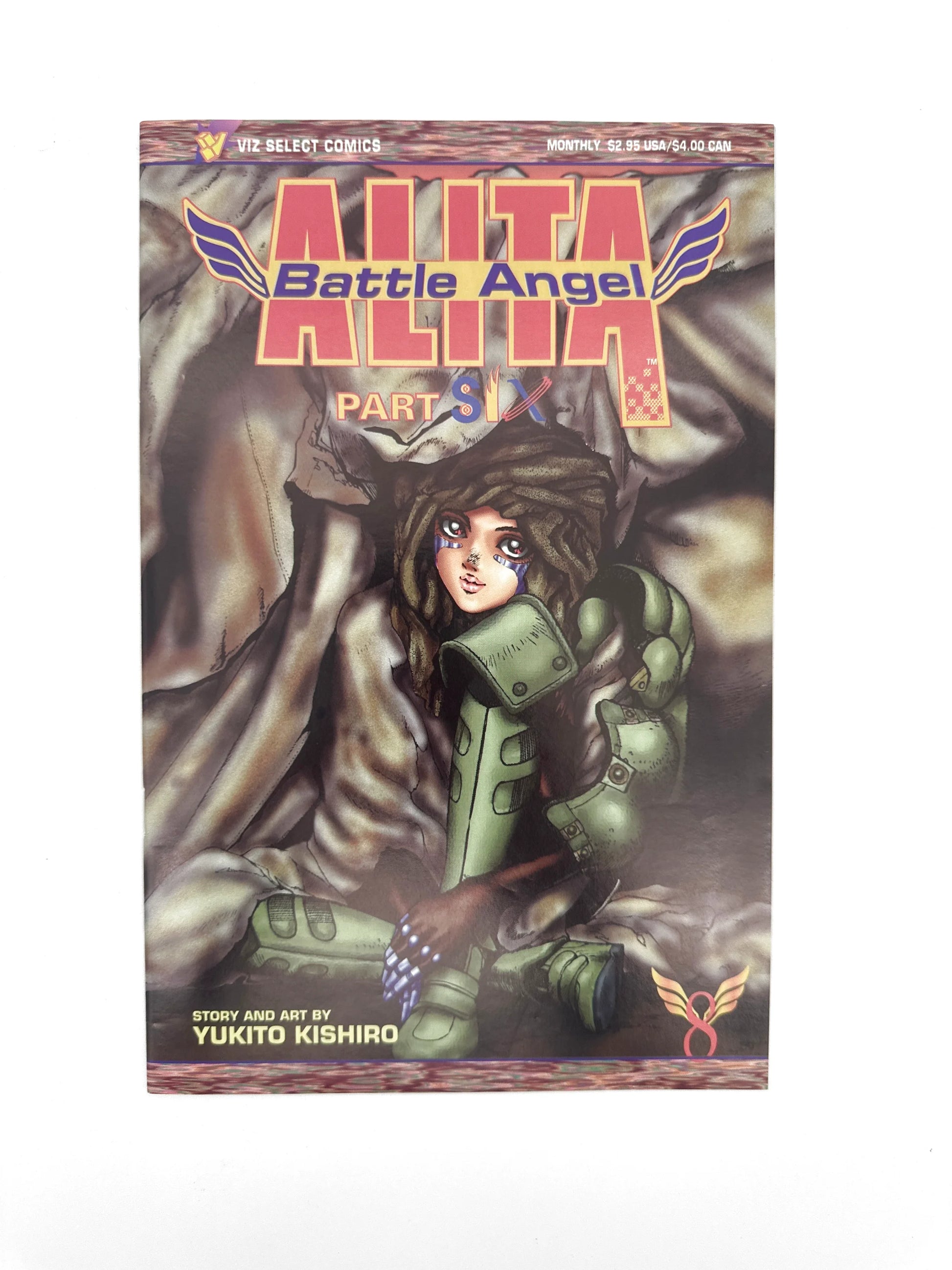 A comic book featuring an anime character.