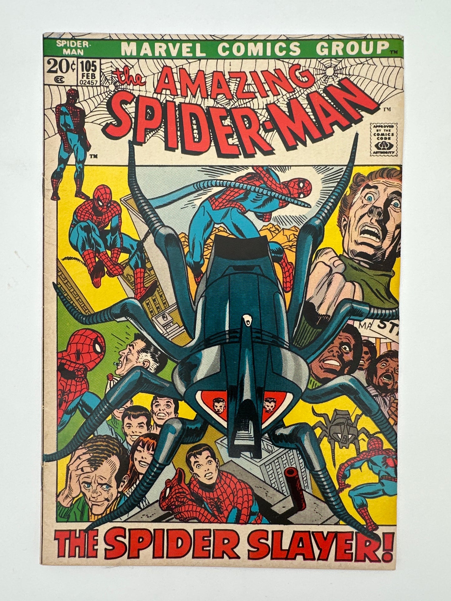 Amazing Spider-Man #105 F/VF