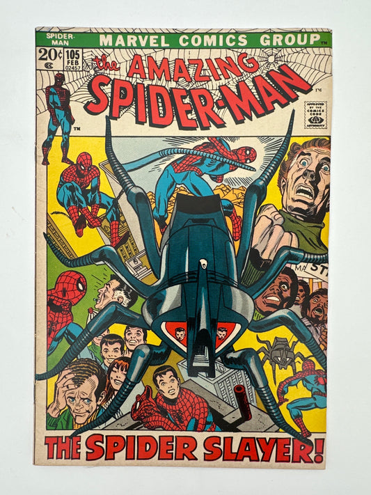 Amazing Spider-Man #105 F/VF