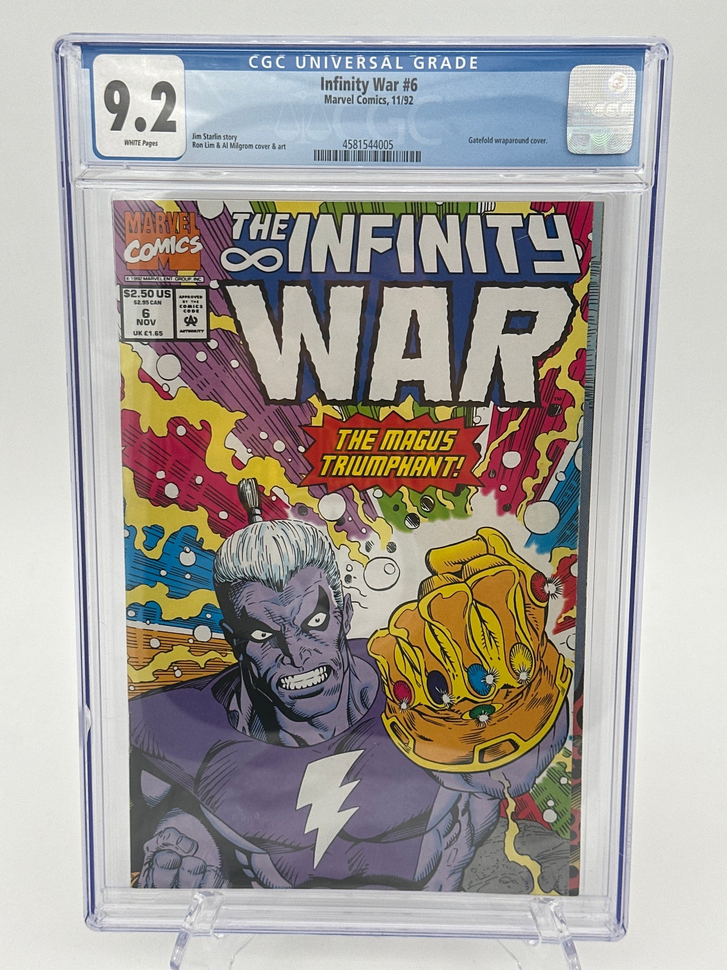 Infinity War Graded 6-Comic Set