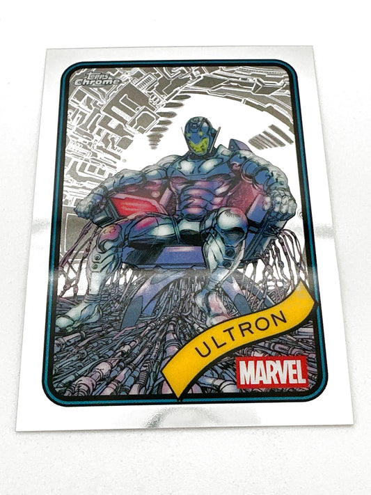 Marvel Topps Chrome Ultron Base