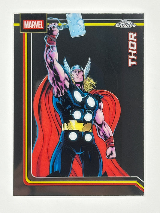 2026 Topps Marvel Chrome 177 Thor Base Card