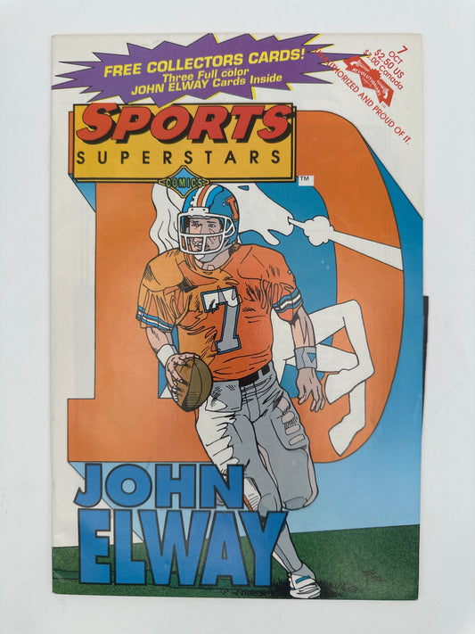 Sports Superstars #7 John Elway FN/VF